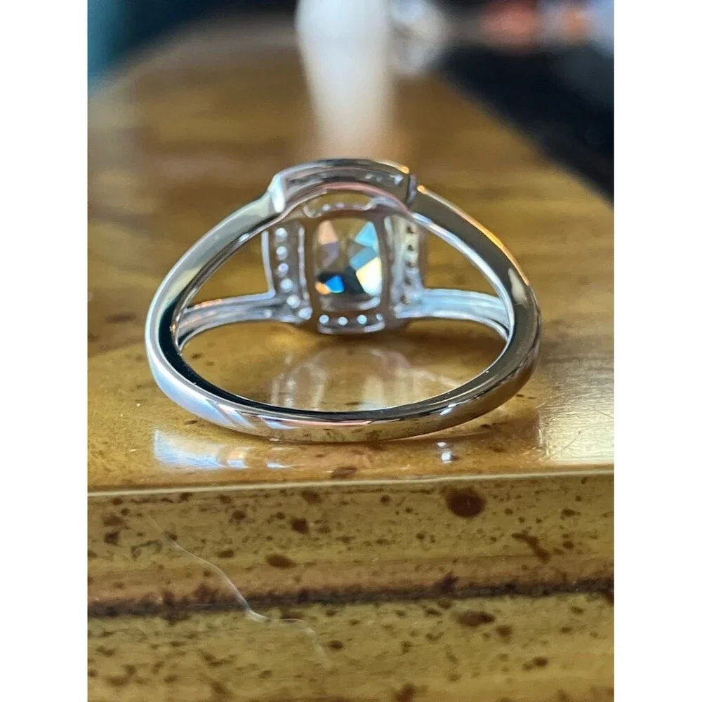 Green Labradorite Sterling Silver Ring Size 10
